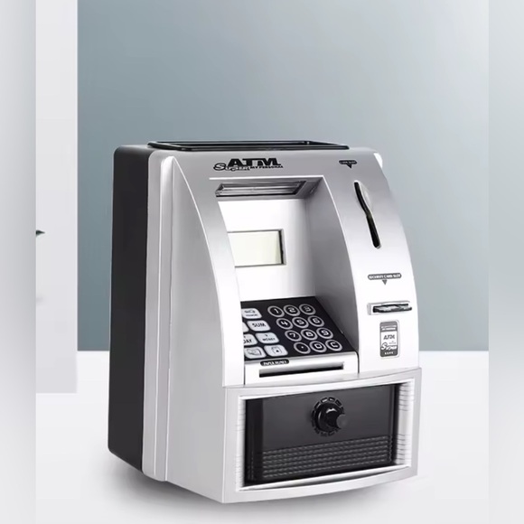 Amazon.com Smart Novelty ATM Piggy Bank for Real Money - Mini ATM